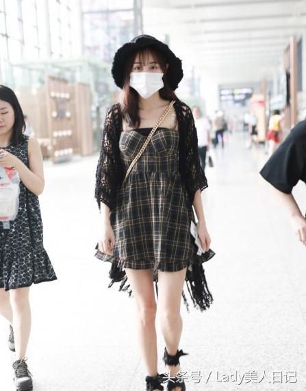 戚薇的同款帽子,超级超级好看的御姐帽子