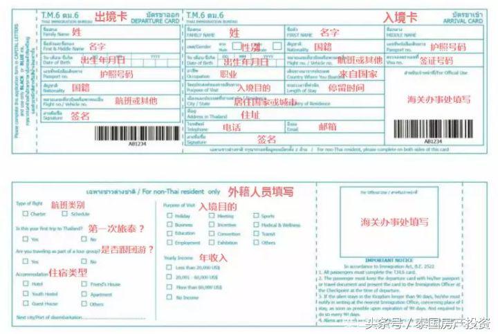 入境普吉的签证,去泰国普吉岛需要什么手续