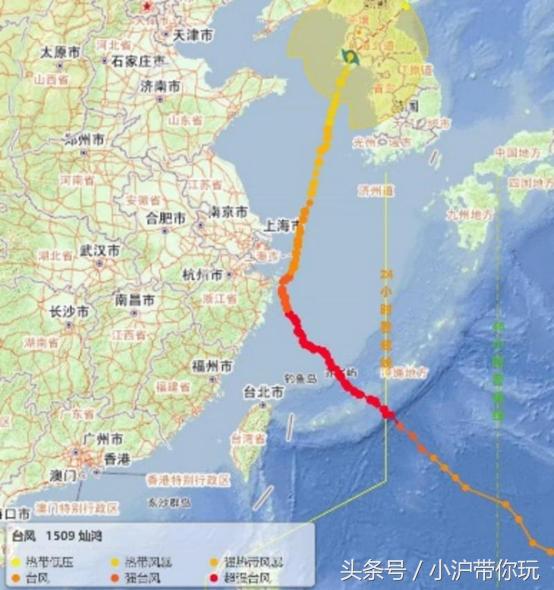 上海最近一次台风时间,上海今年几次台风