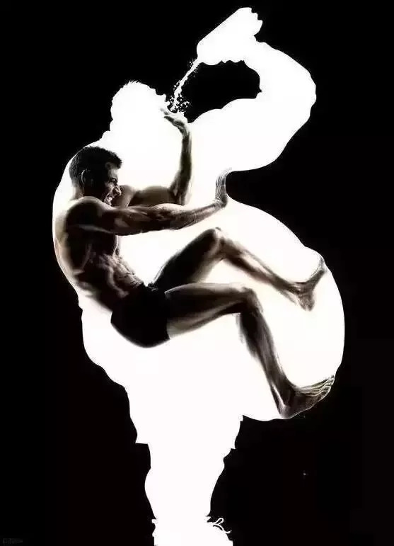 看了很多健身视频但不动,健身对比海报图