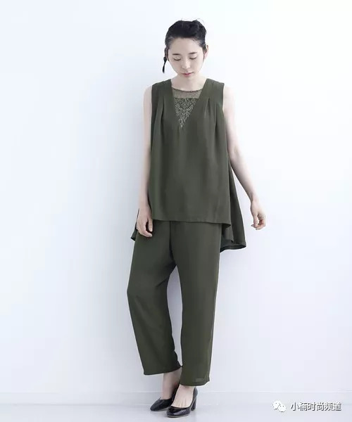 日系夏季穿搭三件套,简单穿搭夏天气质套装推荐