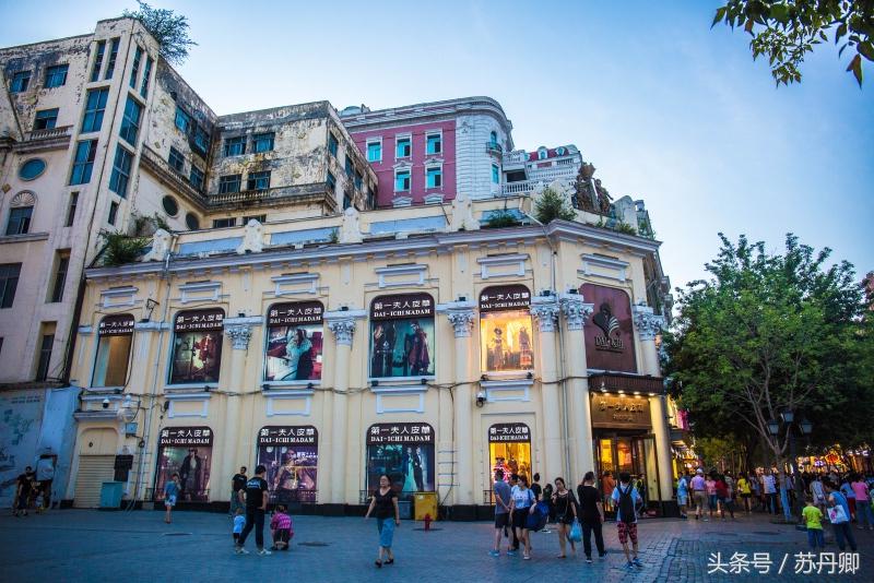 亚洲最大欧洲风情步行街,中国最长最大的步行街