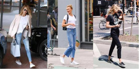 运动鞋怎么穿出通勤高级感,运动鞋这样穿不但知性优雅还减龄