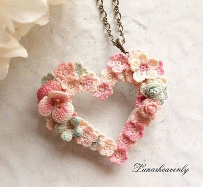 线头编织小物件,编织线小物件