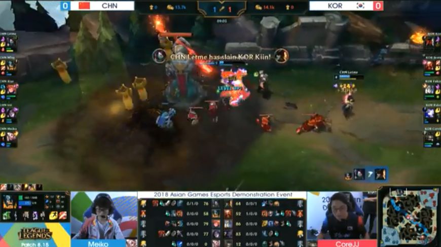 uzi与兮夜五杀,英雄联盟亚运会uzi兮夜