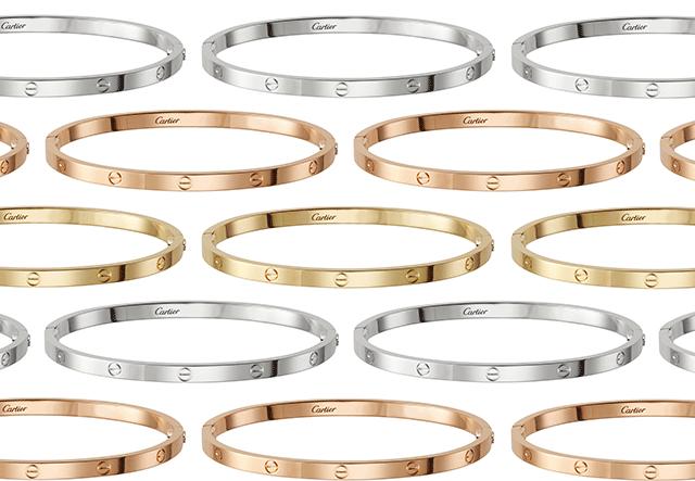 怎样区分卡地亚手镯是真的假的,卡地亚love手镯哪一款最经典