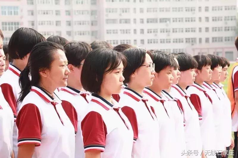 石家庄学校军训视频,27中学校石家庄军训