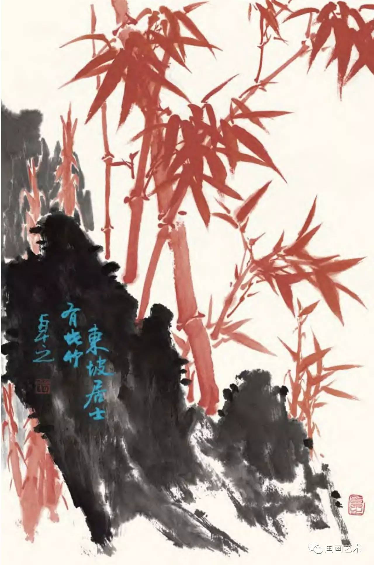 名家画竹子的技法,名家画竹子的简单画法