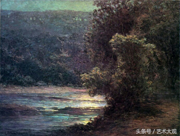 美国油画风景大师作品集,美国当代油画大师作品