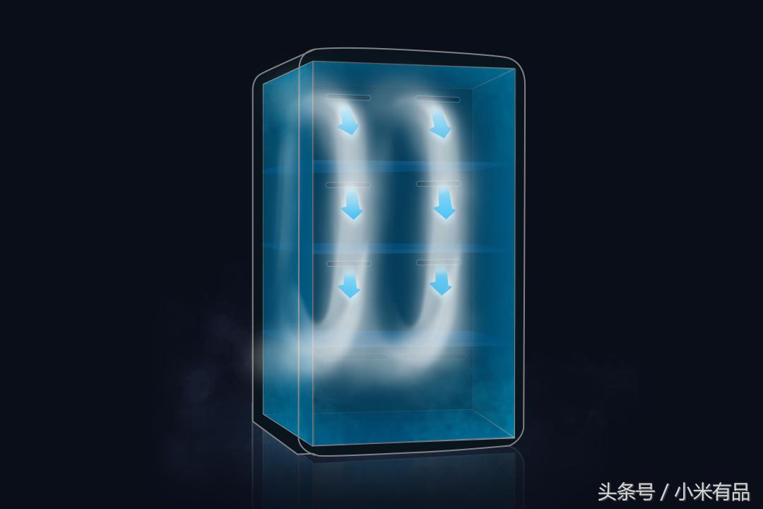 风冷无霜小型家用冰箱,复古风冷无霜冰箱小型