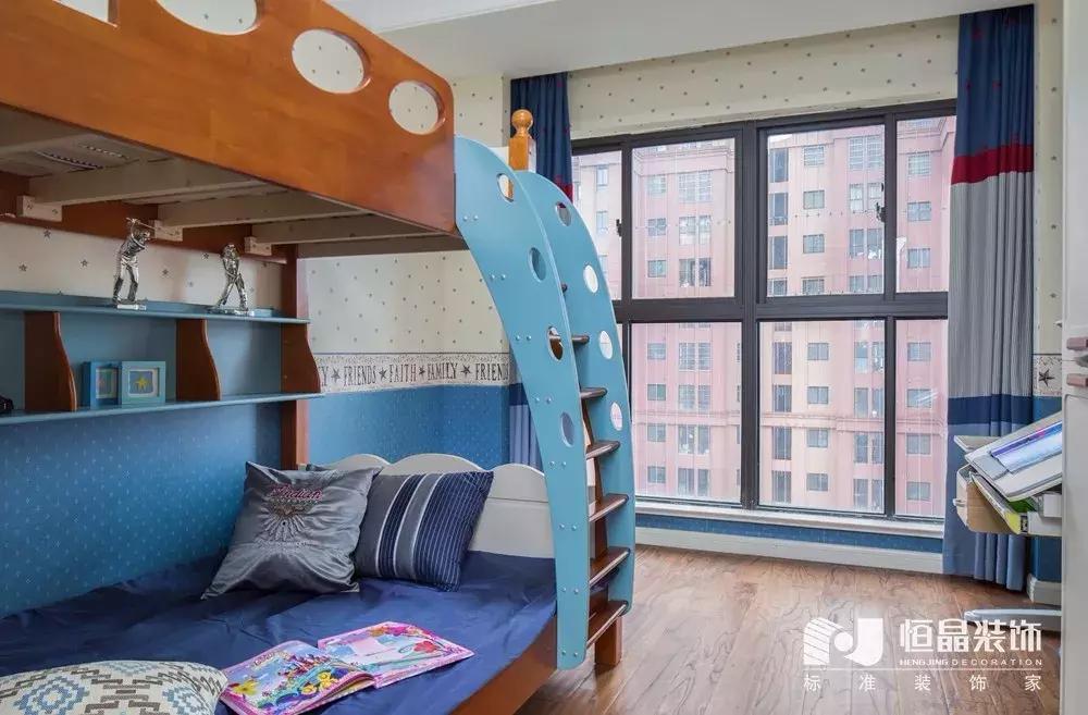 130现代美式,美式现代轻奢风小户型110