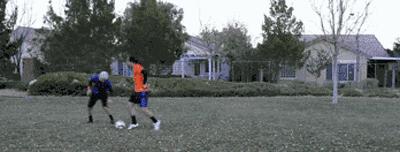 儿童足球基础防守技巧,足球防守技巧一对一