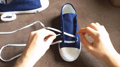 鞋带怎样穿才显你洋气大方呢,鞋带太长了怎么系好看又好穿脱