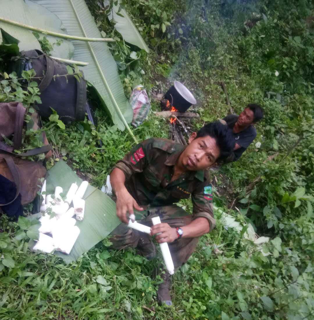 为缅甸的果敢同盟军致敬,向战斗在一线的民兵骨干致敬