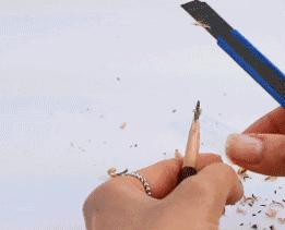 植村秀砍眉刀眉笔试色,植村秀刀砍眉笔