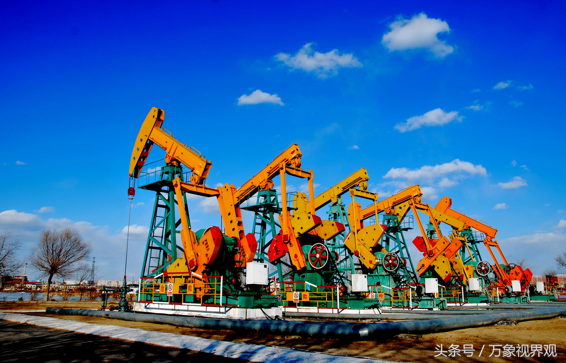 抽油机磕头机,磕头式抽油机