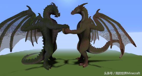 《我的世界》造龙专业户又来啦没想到作者画龙比造龙还要厉害