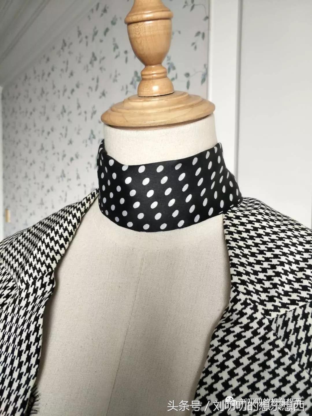 千鸟格套装现实穿搭,时尚千鸟格两件套
