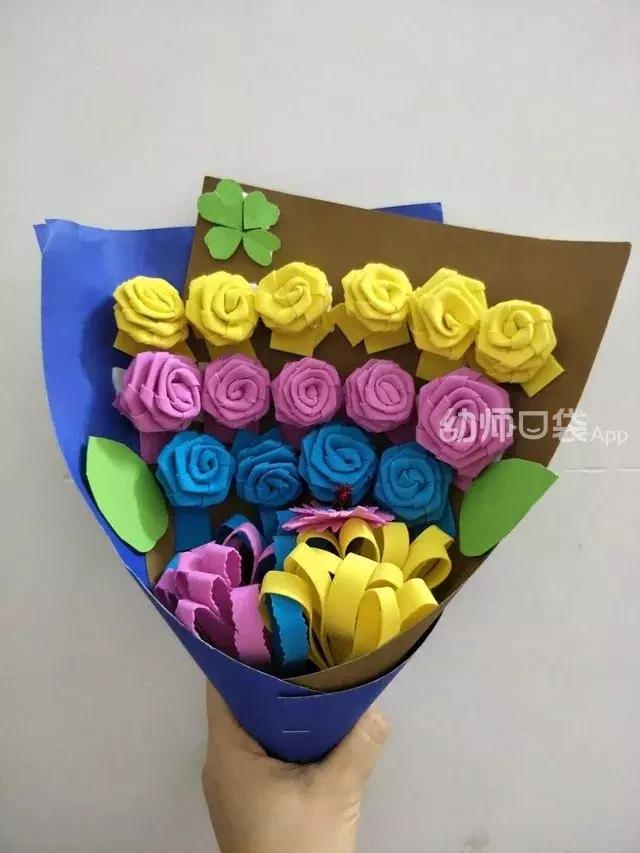 教师节手工立体花贺卡简单又漂亮,教师节的贺卡手工简单的立体花