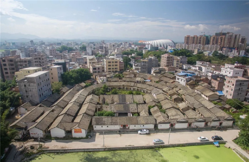 梅州客家围龙屋600年的历史,梅州客家围龙屋最有特色