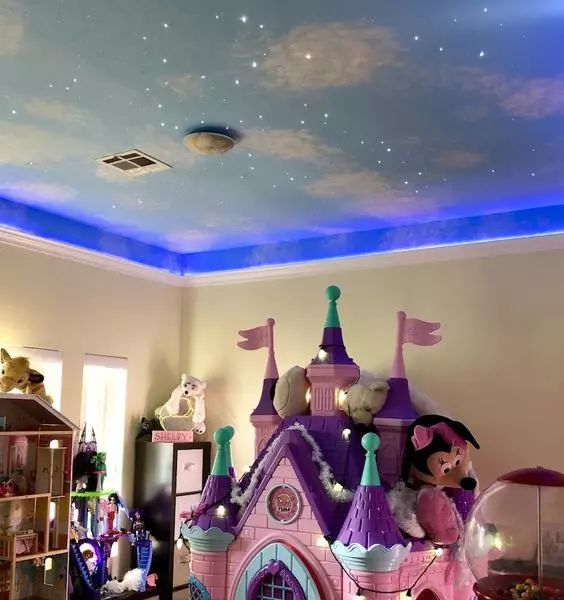 女儿的房间被改成儿童房,爸妈把女儿们的房间改成乐园