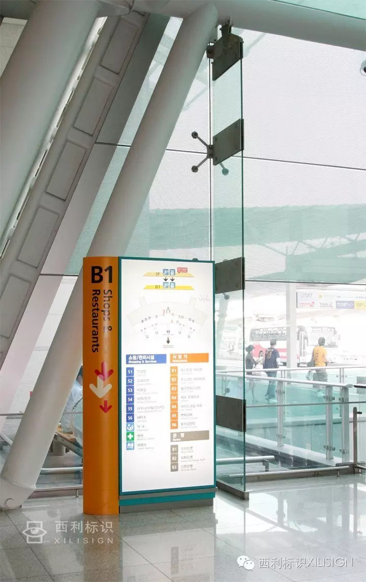 空港观察郑州,航站楼设计标识