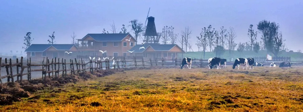古城祥和庄园,祥和庄园治愈系风景