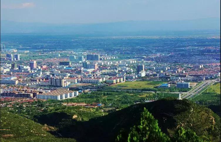 千年古县山水图,千年古县山水之城