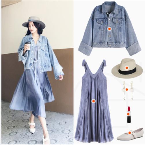 秋天搭连衣裙穿的百搭外套,秋季温柔风穿搭外套加裙子