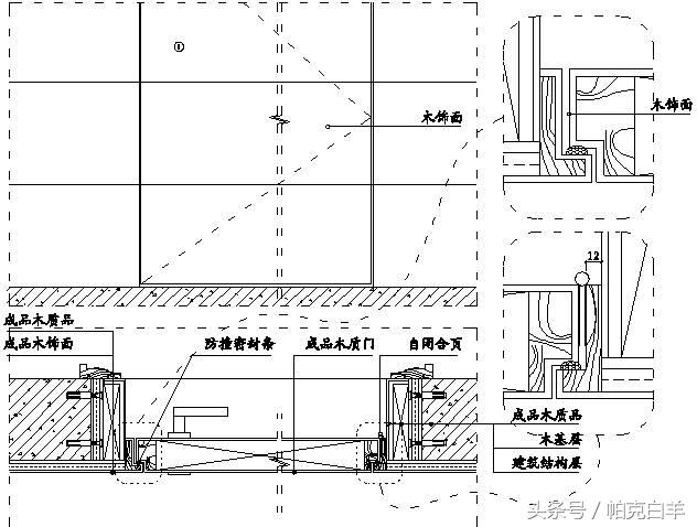 如何快速看懂精装修工程施工图,精装修工程细部节点