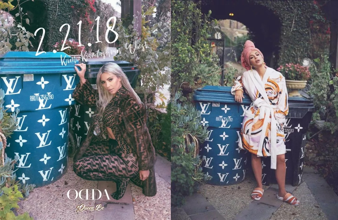 有钱就是任性！自行车我只骑爱马仕，垃圾桶我只用LV！