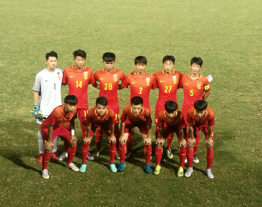 中国u17惨败,中国u18男足0比2败给泰国