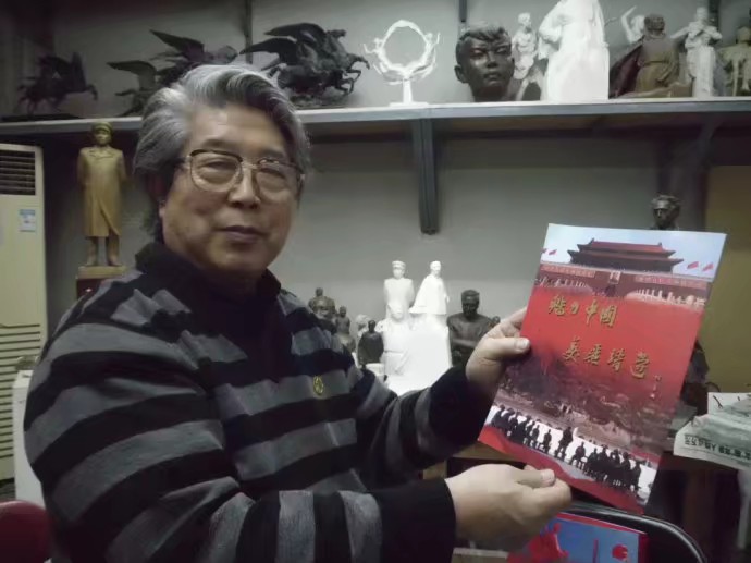 80岁以上雕塑大师曹春生,曹春生雕塑大师视频