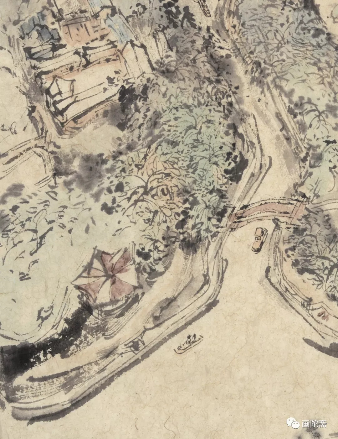 艾国山水画创作视频,艾国山水画工作室