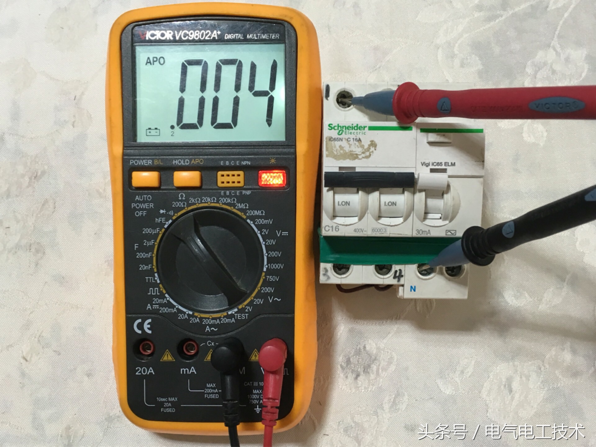漏保怎么接线才正确,漏保左火右零接线图