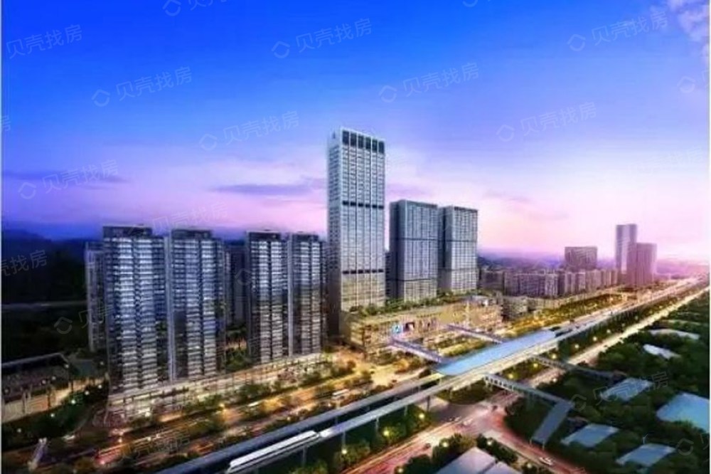 留仙洞超级总部基地,深圳留仙洞总部效果图