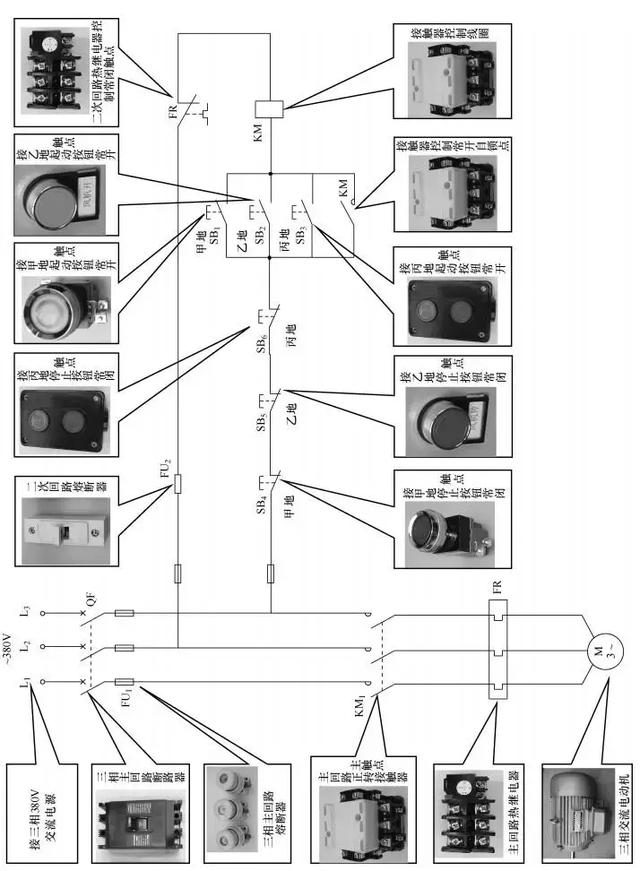 电工100多种接线实用图,电工接线电路图大全讲解