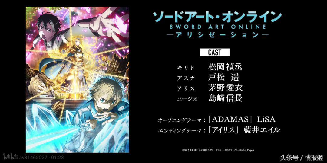 36分钟带你看完刀剑神域,刀剑神域3新图