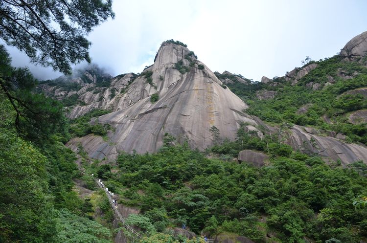 八月的黄山风景,独一无二的一品黄山