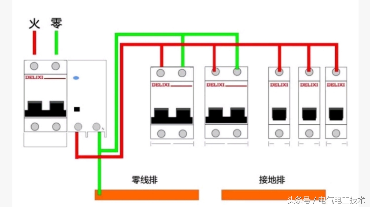 只要一受潮就跳闸老电工教你一招,电工安装什么开关碰线会自动跳闸