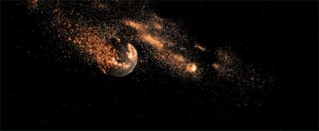 如果月球倒在地球上会是什么样呢,月球没掉的瞬间地球会发生什么