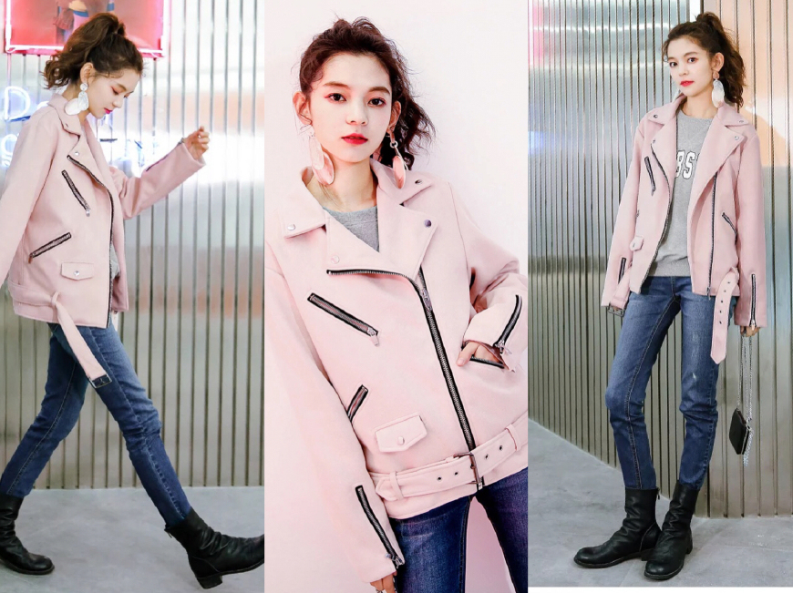 今年冬季最流行小皮衣新款,当季流行女装皮衣