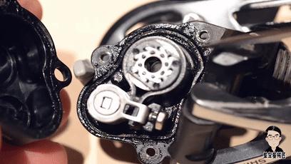 shimano电子后拨自动保护功能,shimano后拨微调