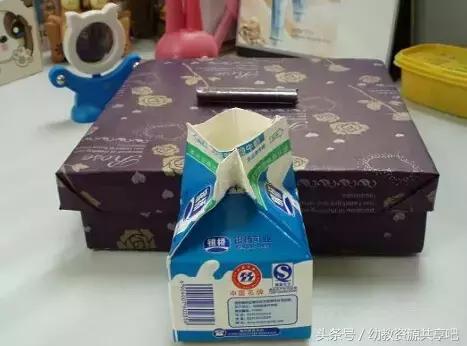 纸盒废物利用手工幼儿园,大量纸盒牛奶瓶废物利用手工