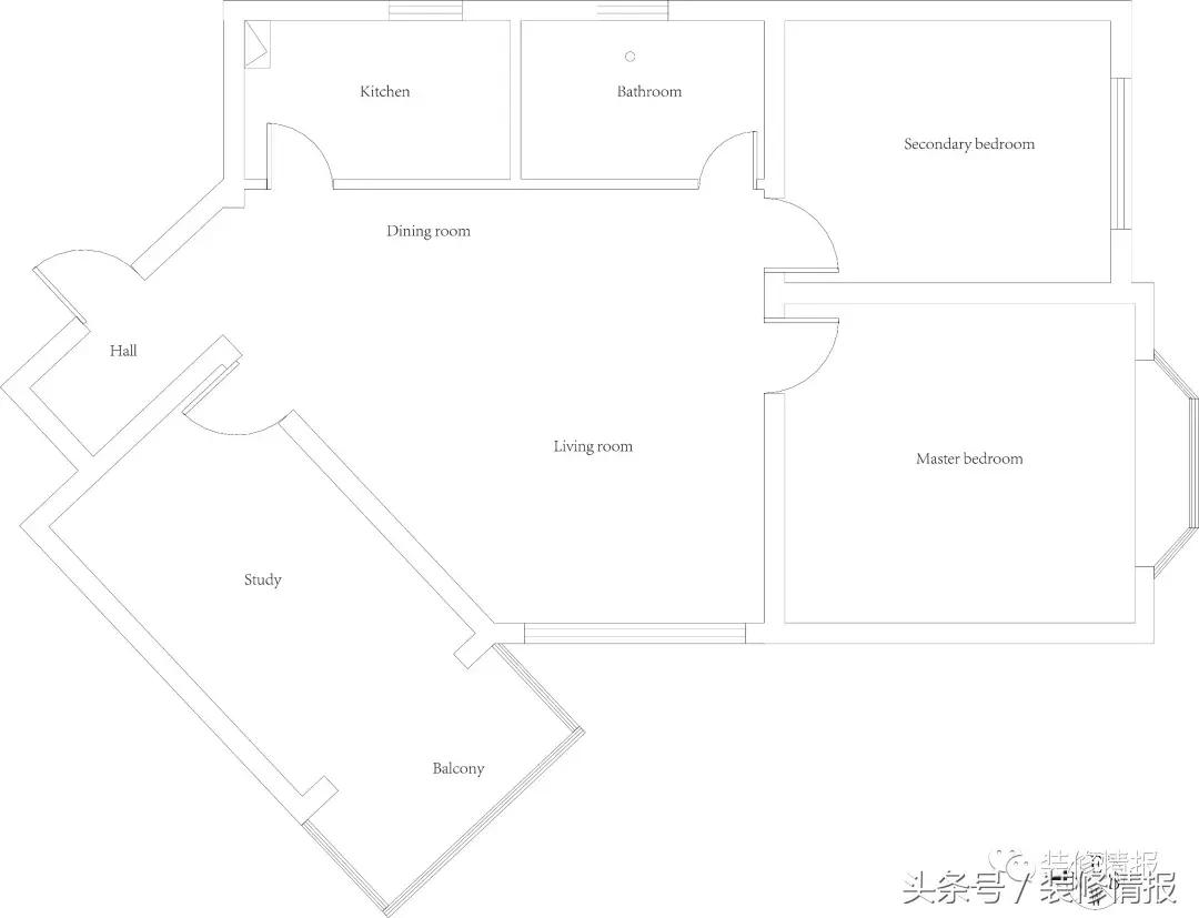 楼中楼的大厨房大餐厅的设计,斜的厨房怎么设计橱柜
