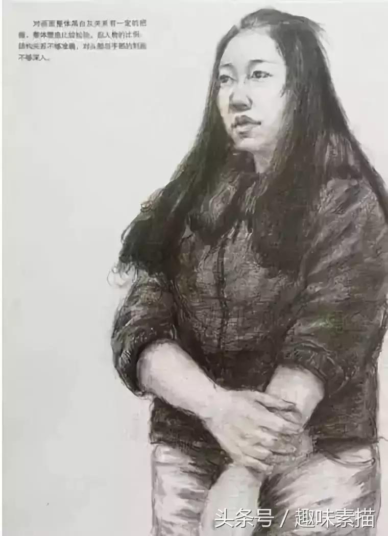 清华美院素描高分卷赏评,清华美院临摹千里江山图