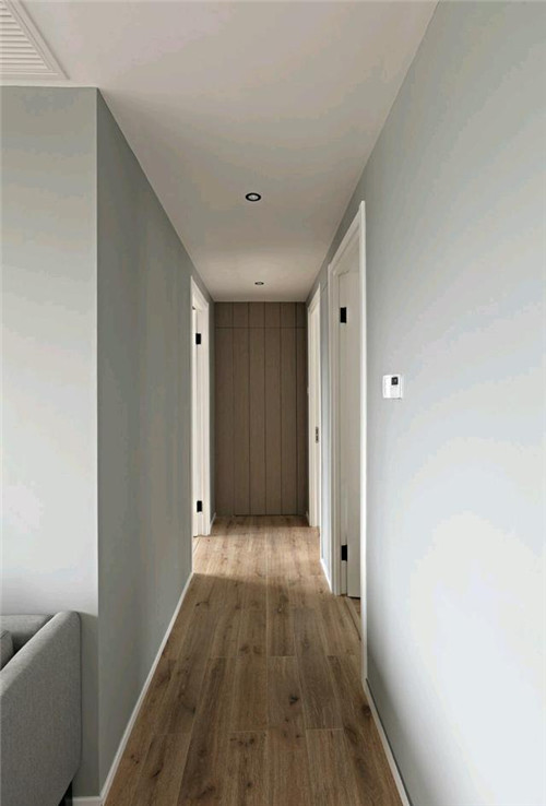 灰色墙面装修案例89㎡北欧全灰墙面设计