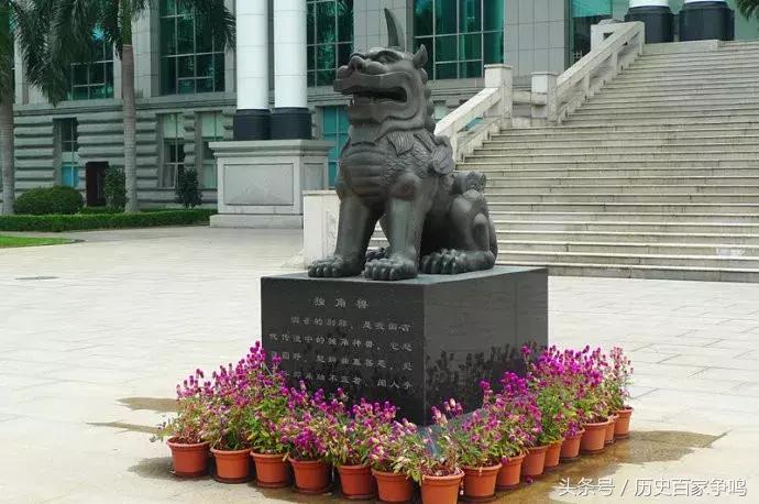 古人门口放的是什么神兽,古代高官门口摆什么神兽