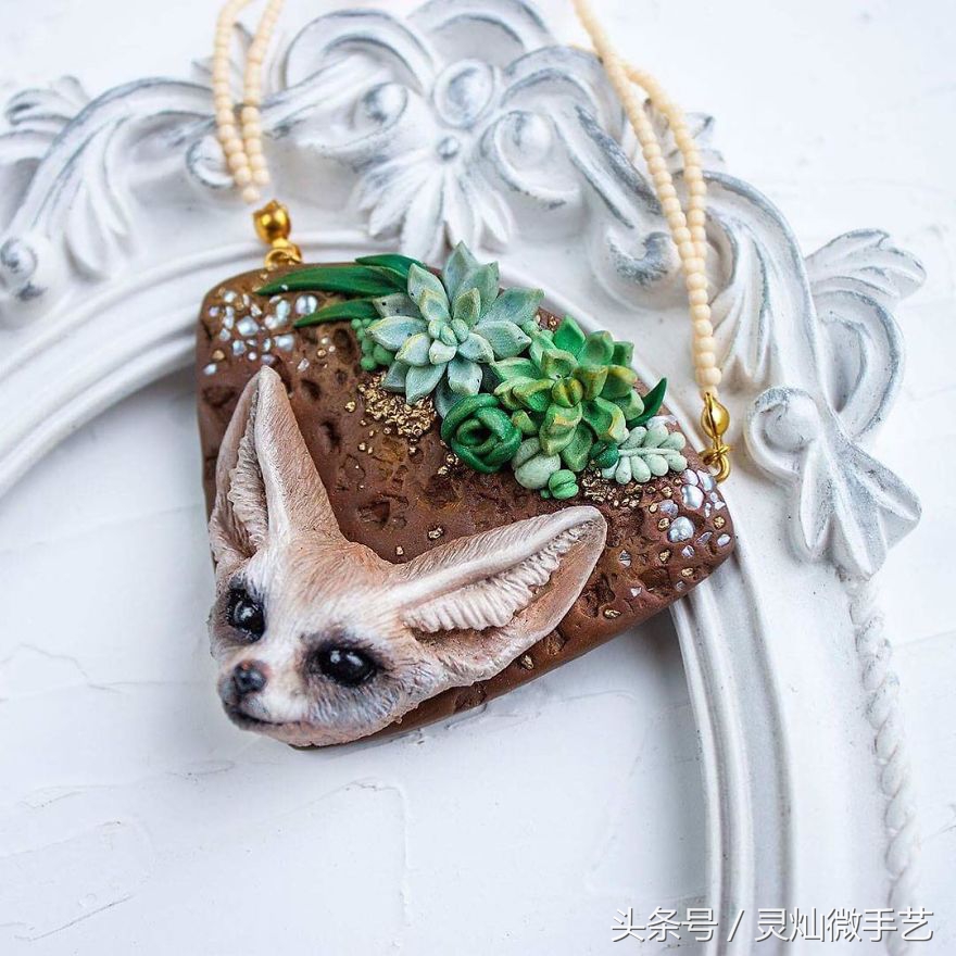 漂亮的软陶艺术品,这些工艺品