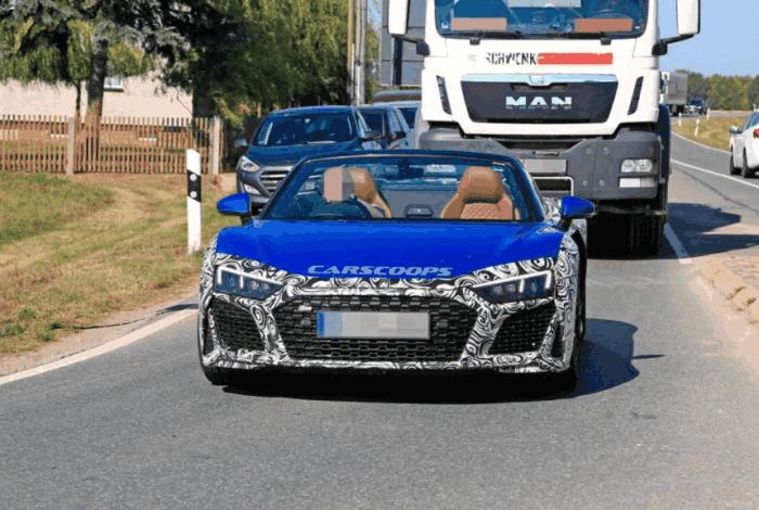 奥迪r8spyder体验,全新奥迪r8v10spyder